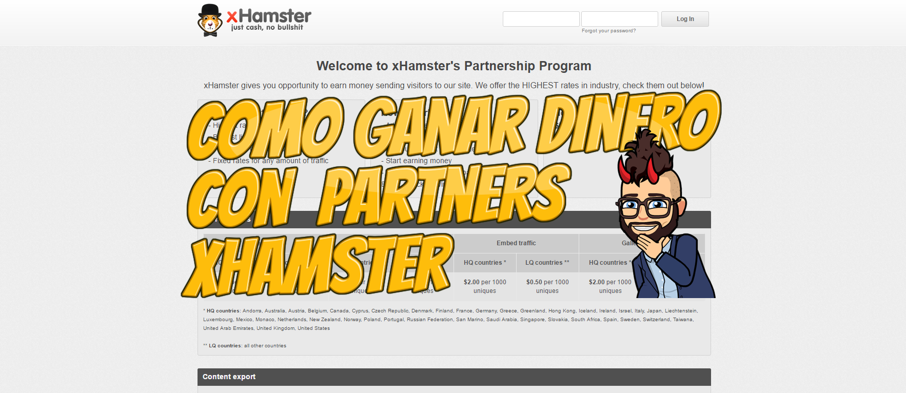 ▷ Ganar Dinero Con Xhamster — Como Crear Una Web Porno